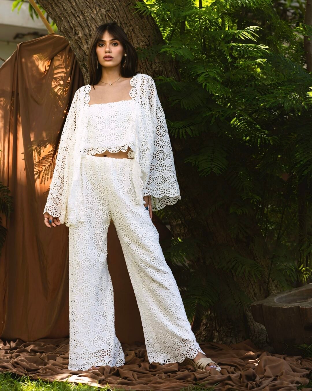 Ivory Lace Set