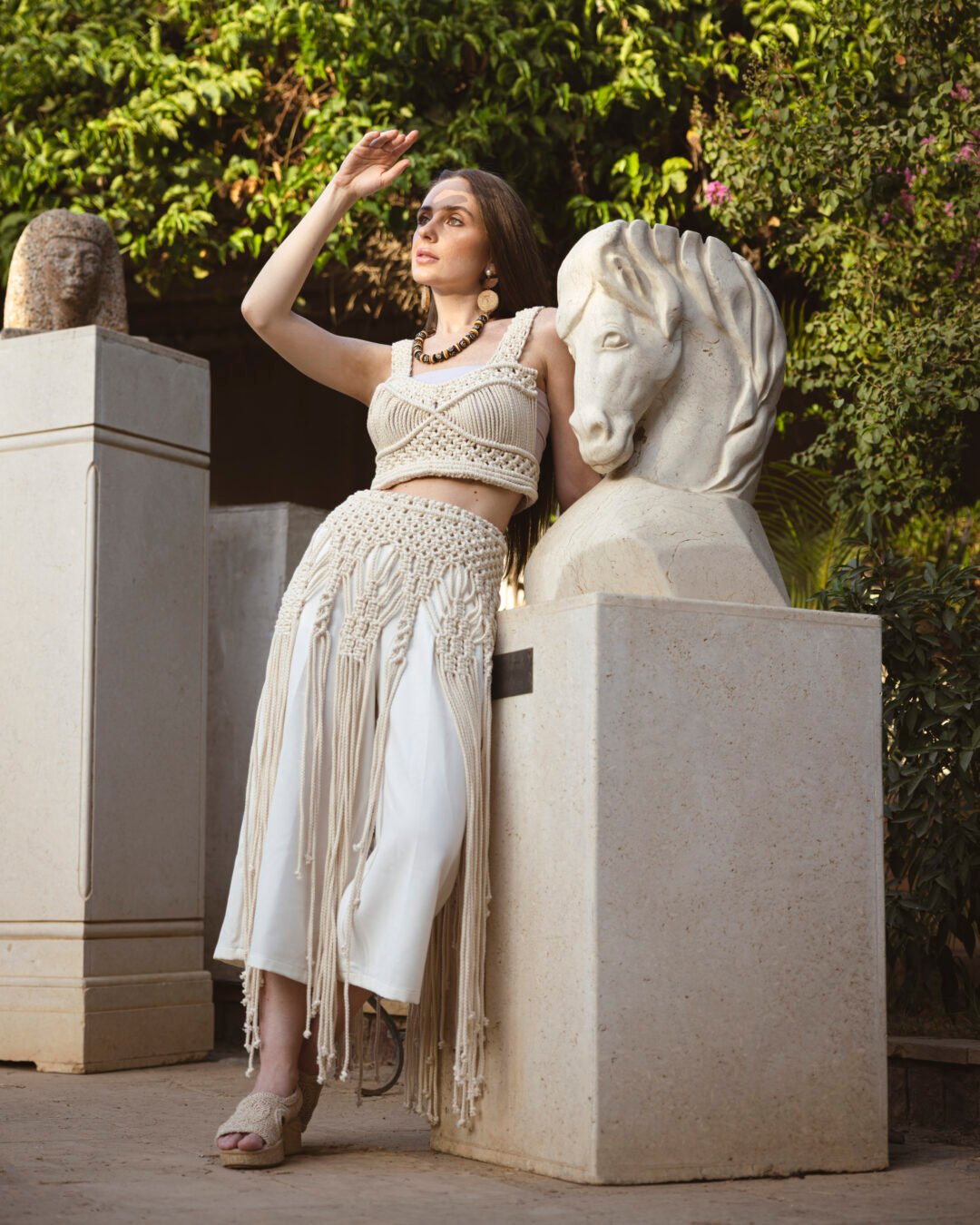 White Sand Macrame Set - Image 2